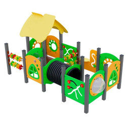 Игровой комплекс DastimArt 501 (Green/Orange/Yellow)