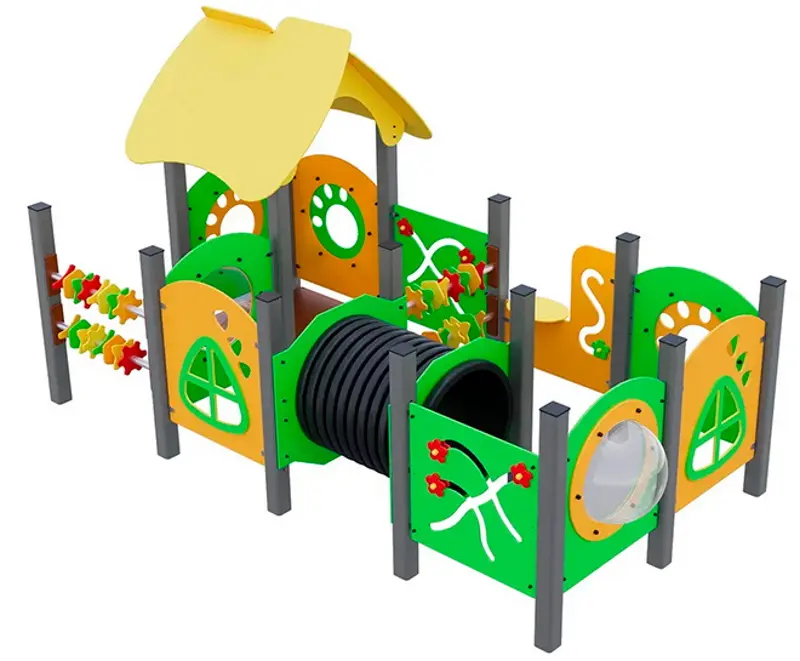 Игровой комплекс DastimArt 501 (Green/Orange/Yellow)