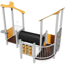 Игровой комплекс DastimArt 548 (Orange/Grey)