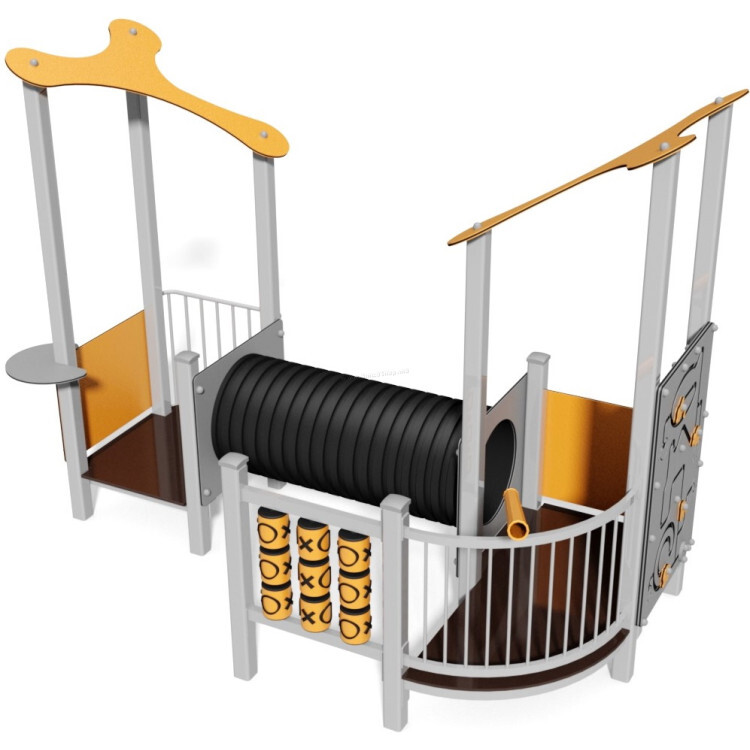 Игровой комплекс SMYard 548 (Orange/Grey)