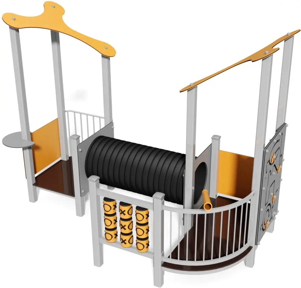 Игровой комплекс DastimArt 548 (Orange/Grey)