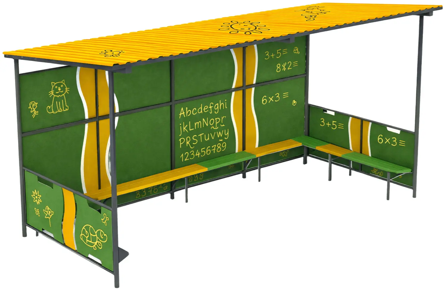 Павильон DastimArt 963 (Green/Yellow)