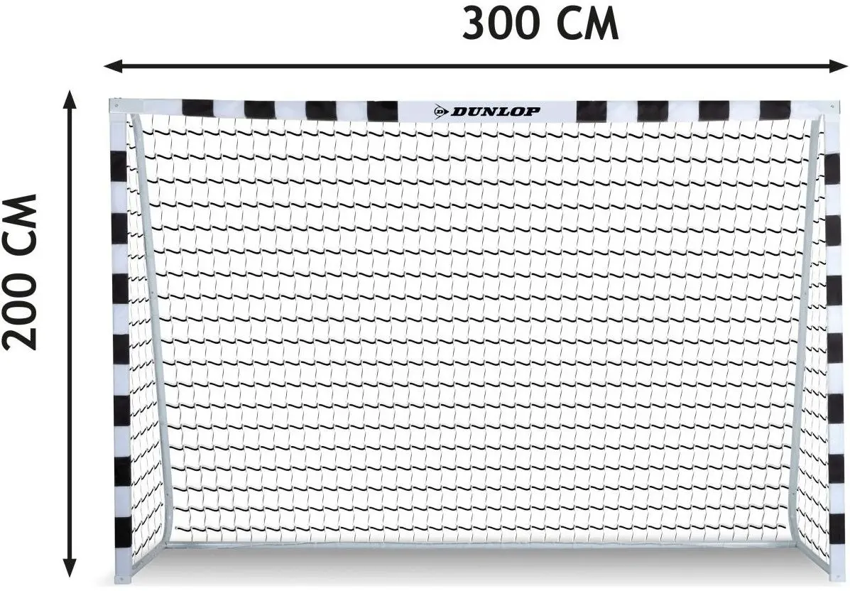 Poarta pentru fotbal Dunlop 2006659 (White/Black) - 5