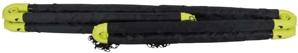 Poarta pentru fotbal Dunlop 133591 (Black/Yellow)