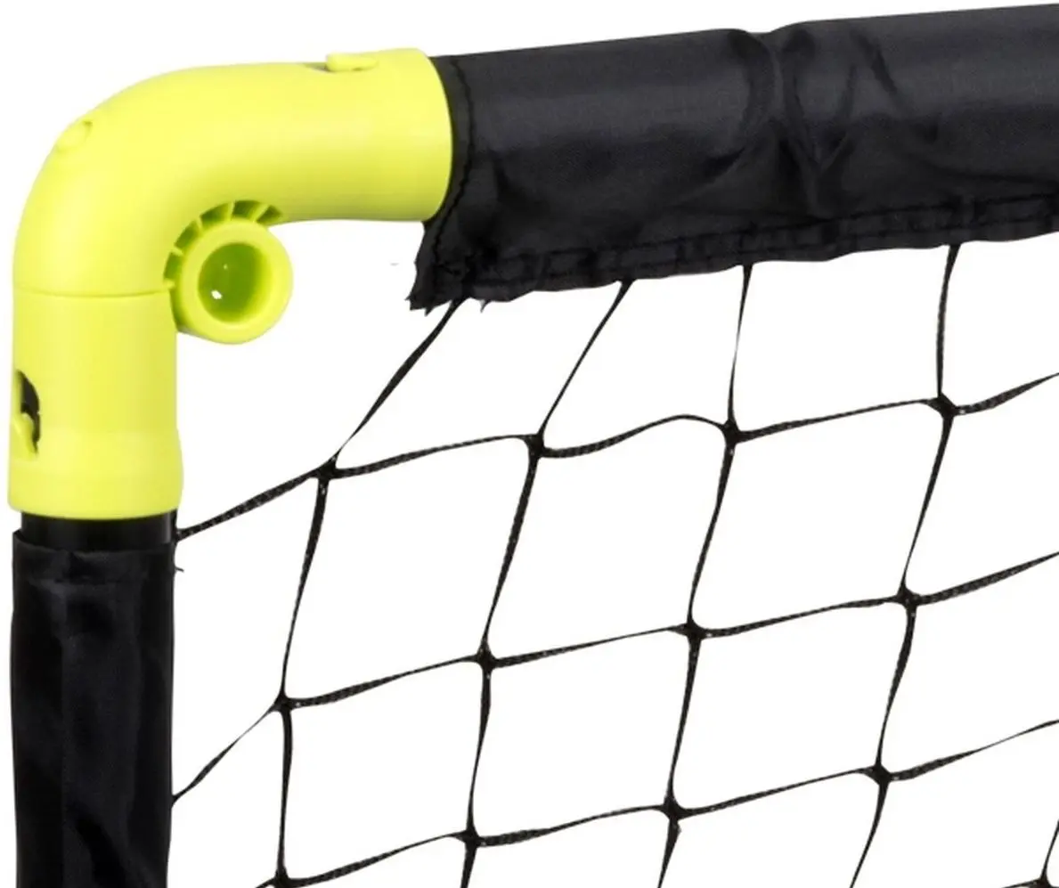 Poarta pentru fotbal Dunlop 133591 (Black/Yellow)