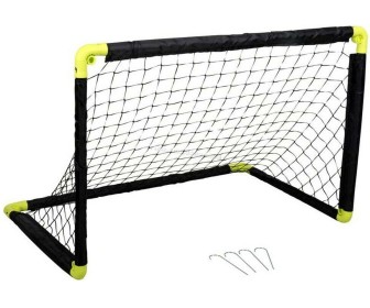 Poarta pentru fotbal Dunlop 133591 (Black/Yellow)