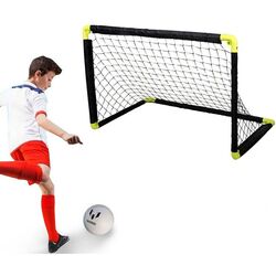 Poarta pentru fotbal Dunlop 133591 (Black/Yellow) Thumb