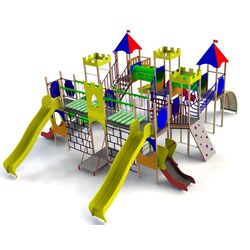 Complex de joaca pentru copii EBS Bastion 132 Thumb