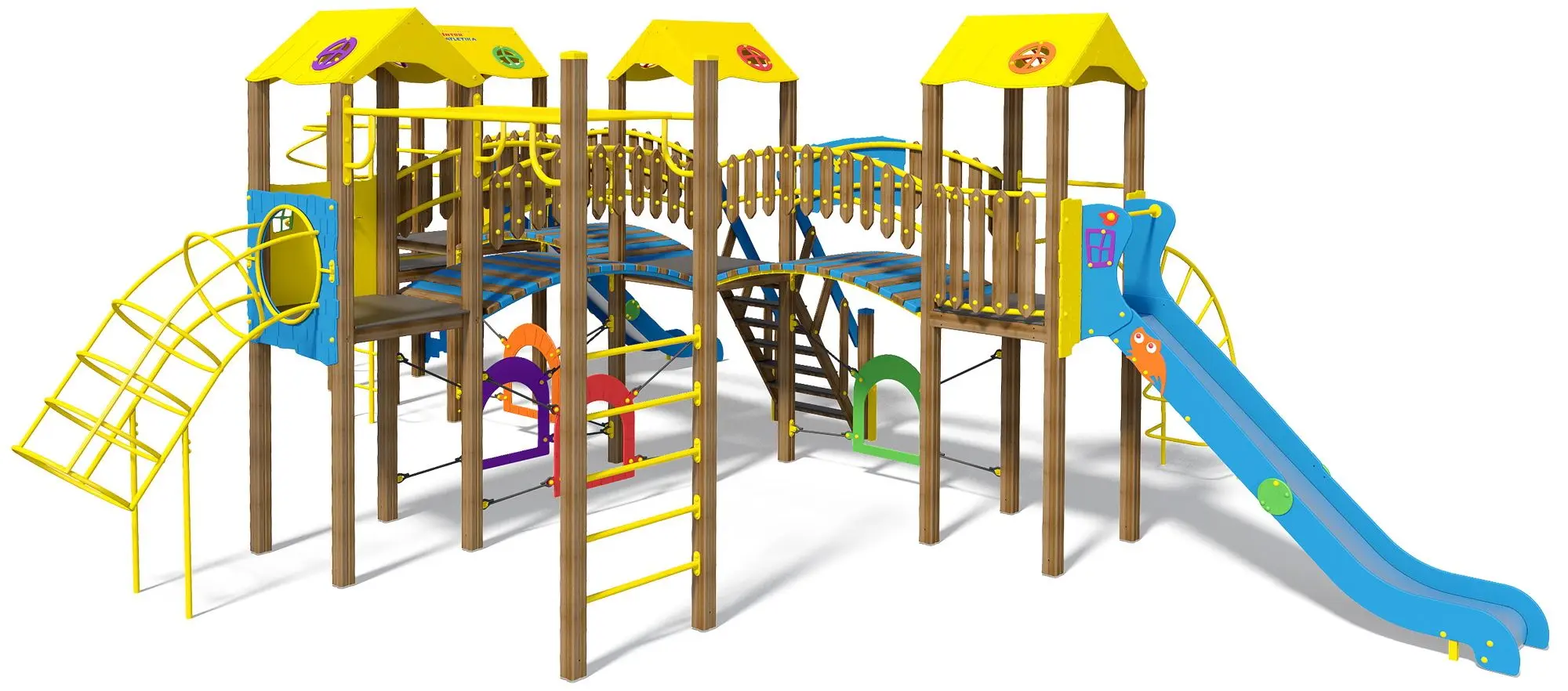 Complex de joaca EBS TE 904 New Fortress - 2