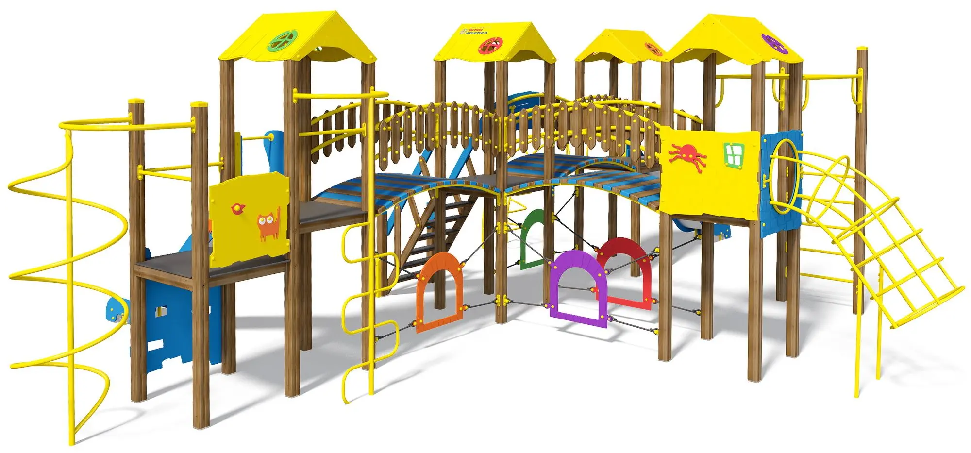 Complex de joaca EBS TE 904 New Fortress