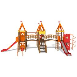 Complex de joaca EBS TE 904M Fortress Thumb