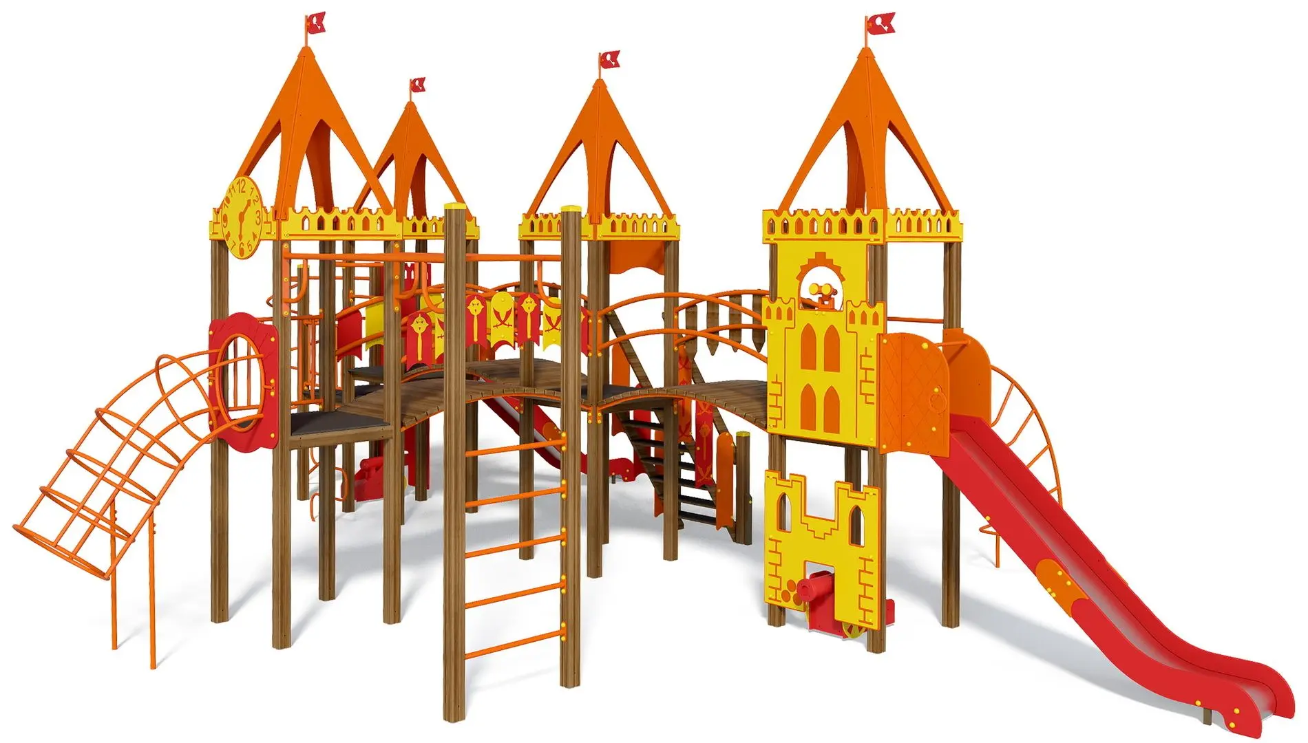 Complex de joaca EBS TE 904M Fortress - 4