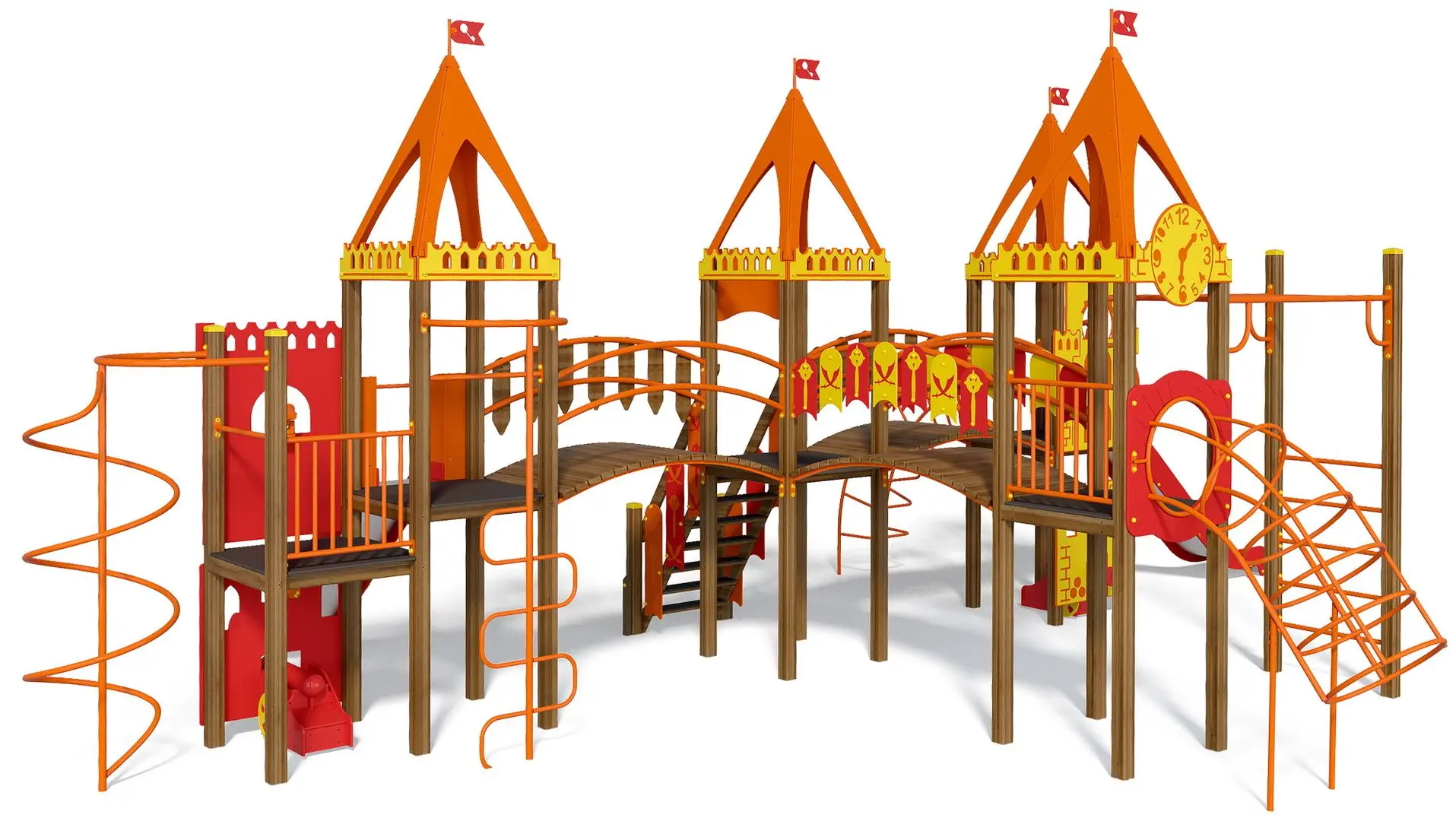 Complex de joaca EBS TE 904M Fortress