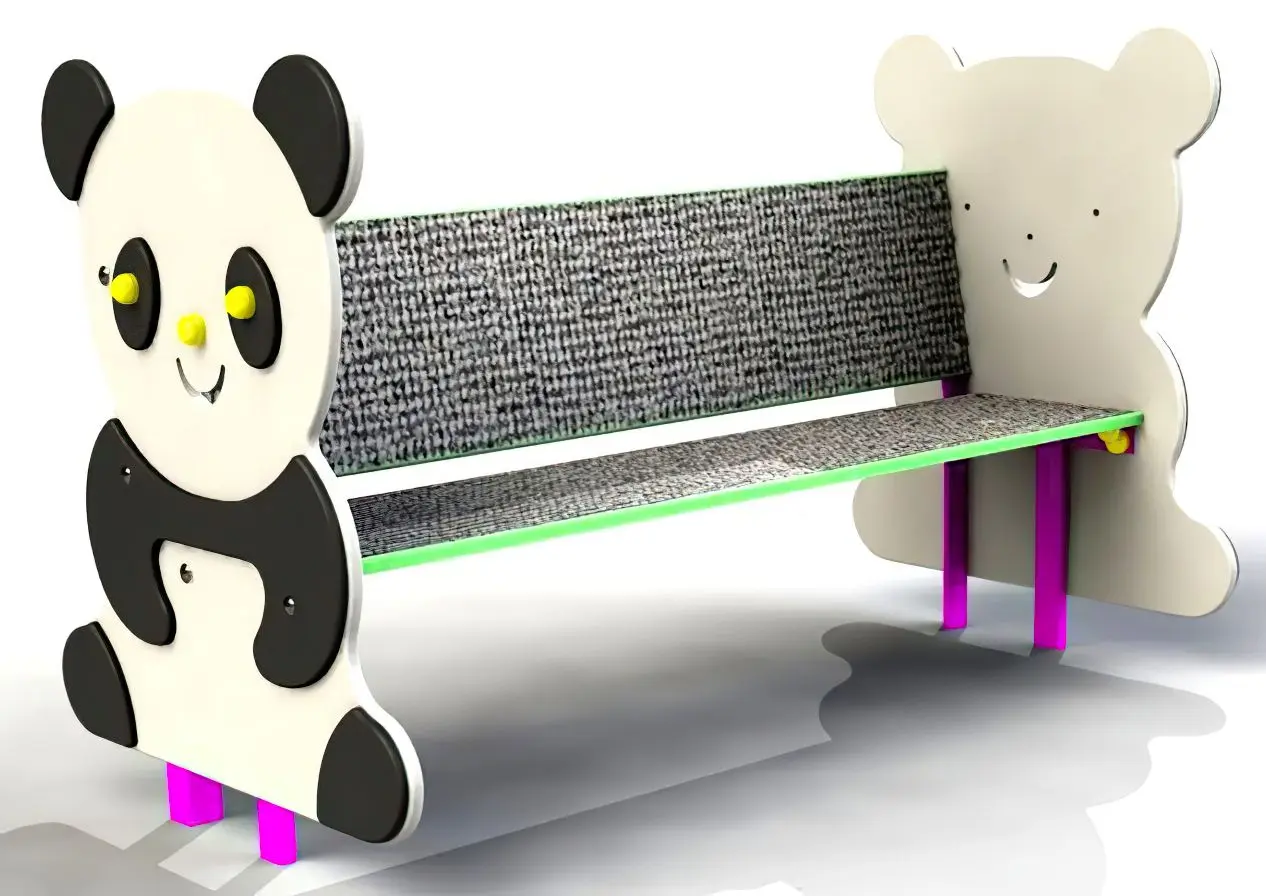 Скамейка со спинкой EBS 099 Панда