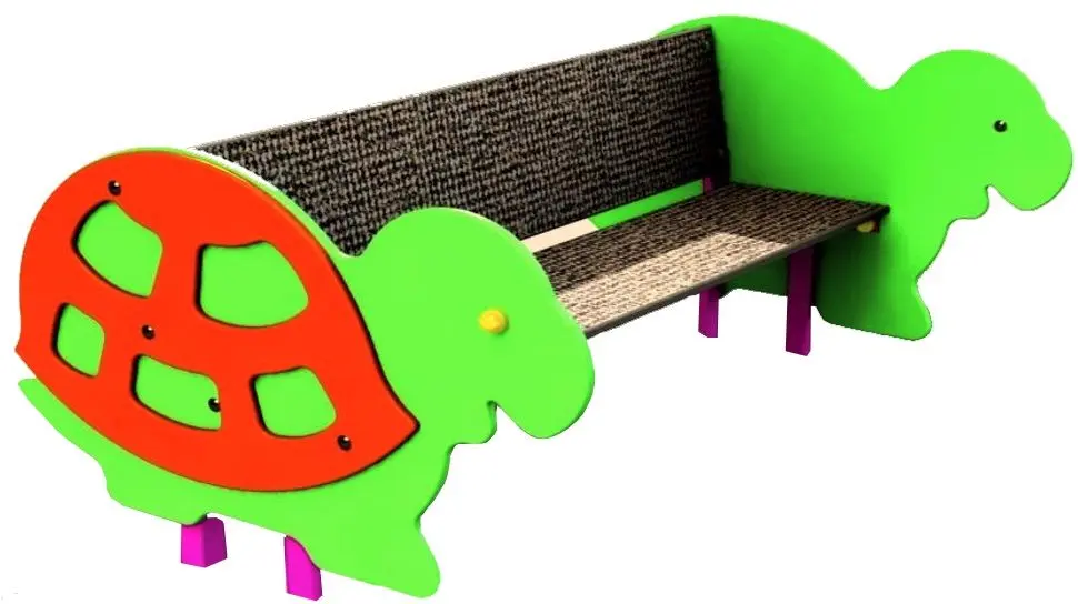 Скамейка со спинкой EBS Turtle 098