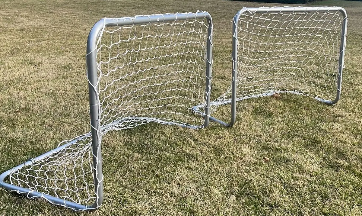 Футбольные ворота Enero 1039466 (Silver/White)