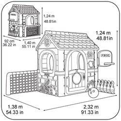 Игровой домик Feber Activity House 6в1 (Multicolor) Thumb