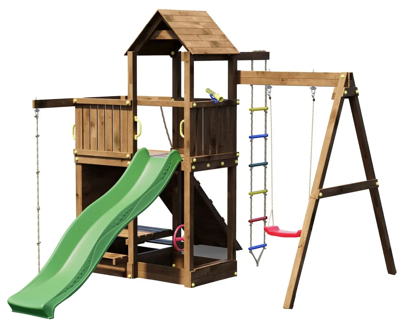 Complex de joaca Fungoo Activer (Brown)