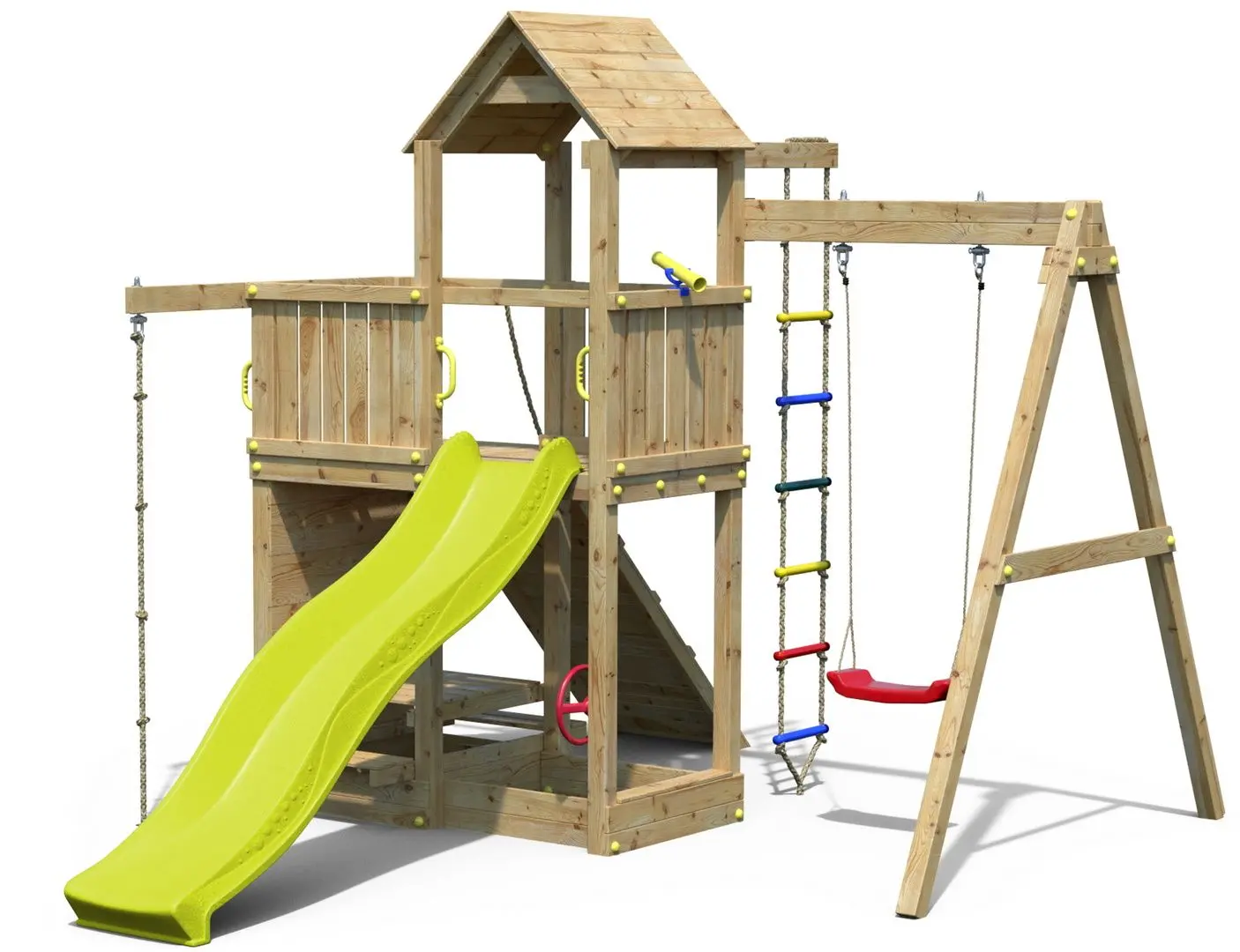 Complex de joaca Fungoo Activer (Wood KDI)