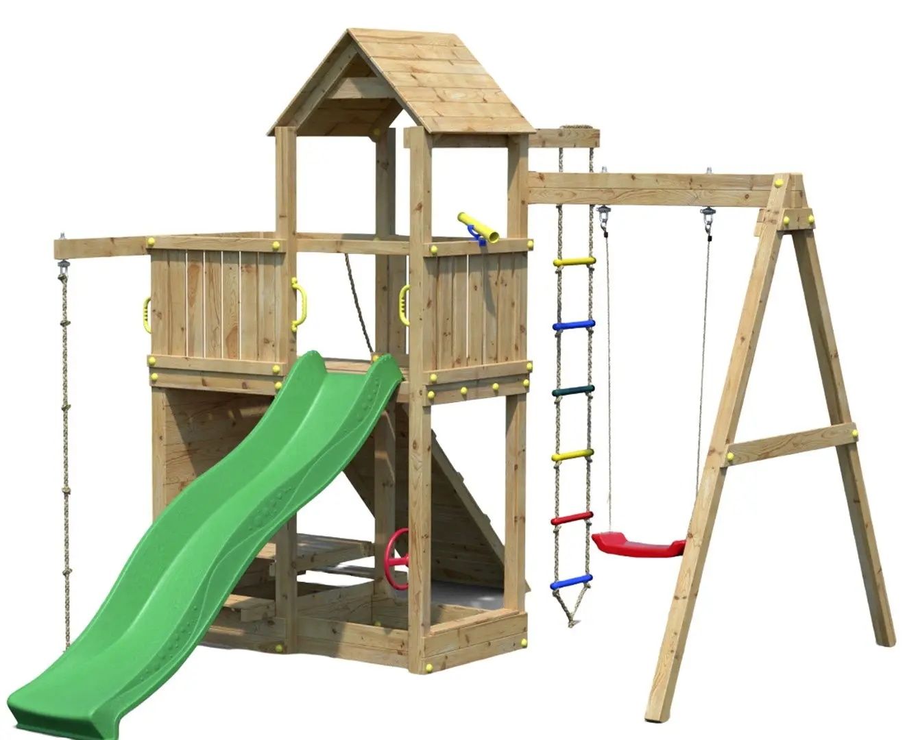 Complex de joaca Fungoo Activer (Wood KDI)