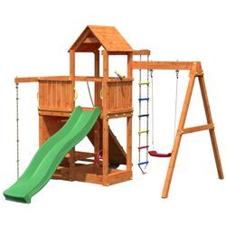 Complex de joaca Fungoo Activer (Wood Teak)