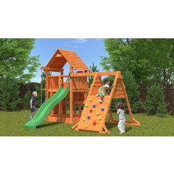 Complex de joaca Fungoo Big Leader Spider Red (Wood Teak) Thumb