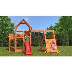 Complex de joaca Fungoo Big Leader Spider Red (Wood Teak) Thumb