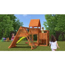 Complex de joaca Fungoo Big Leader Spider Red (Wood Teak) Thumb