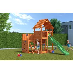 Complex de joaca Fungoo Big Leader (Wood Teak) Thumb