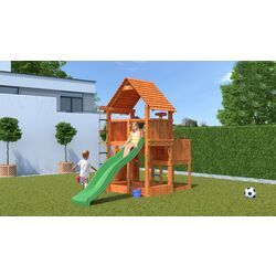 Complex de joaca Fungoo Big Leader (Wood Teak) Thumb