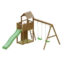 Complex de joaca Fungoo Boomer 3 (Wood KDI)