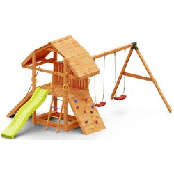 Complex de joaca Fungoo Buffalo Move Red (Wood Teak) Thumb