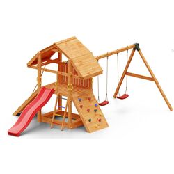 Complex de joaca Fungoo Buffalo Move Red (Wood Teak) Thumb