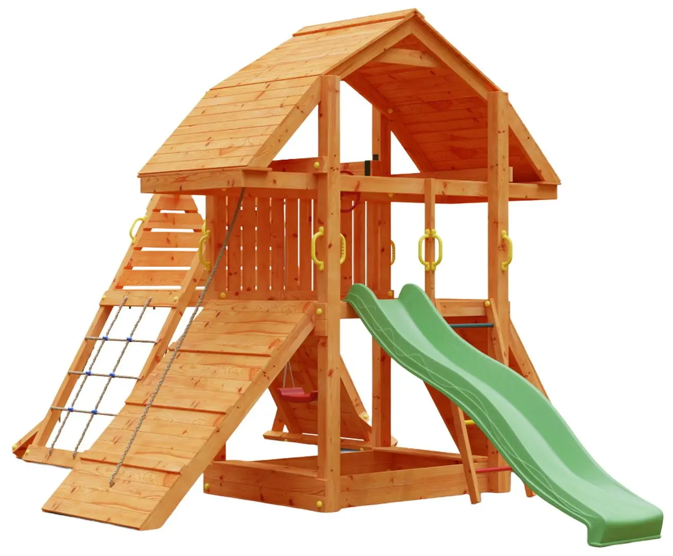 Complex de joaca Fungoo Buffalo Spider Red (Wood Teak)