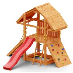 Complex de joaca Fungoo Buffalo (Wood Teak) Thumb