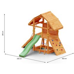 Complex de joaca Fungoo Buffalo (Wood Teak) Thumb