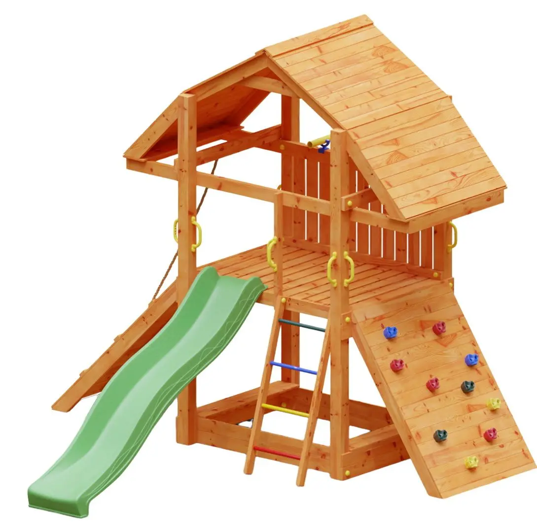 Complex de joaca Fungoo Buffalo (Wood Teak)