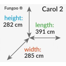 Complex de joaca Fungoo Carol 2 (Grey/White) Thumb