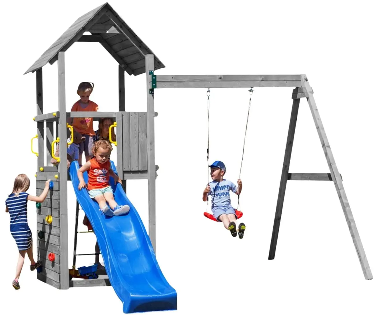 Complex de joaca Fungoo Carol 2 (Grey)