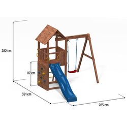 Complex de joaca Fungoo Carol 2 (Wood KDI) Thumb