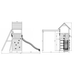 Complex de joaca Fungoo Carol 2 (Wood KDI) Thumb