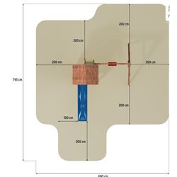 Complex de joaca Fungoo Carol 2 (Wood KDI) Thumb