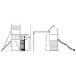 Complex pentru joaca Fungoo Carol 3 (Grey) Thumb