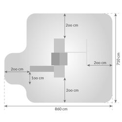 Complex pentru joaca Fungoo Carol 3 (Grey/White) Thumb