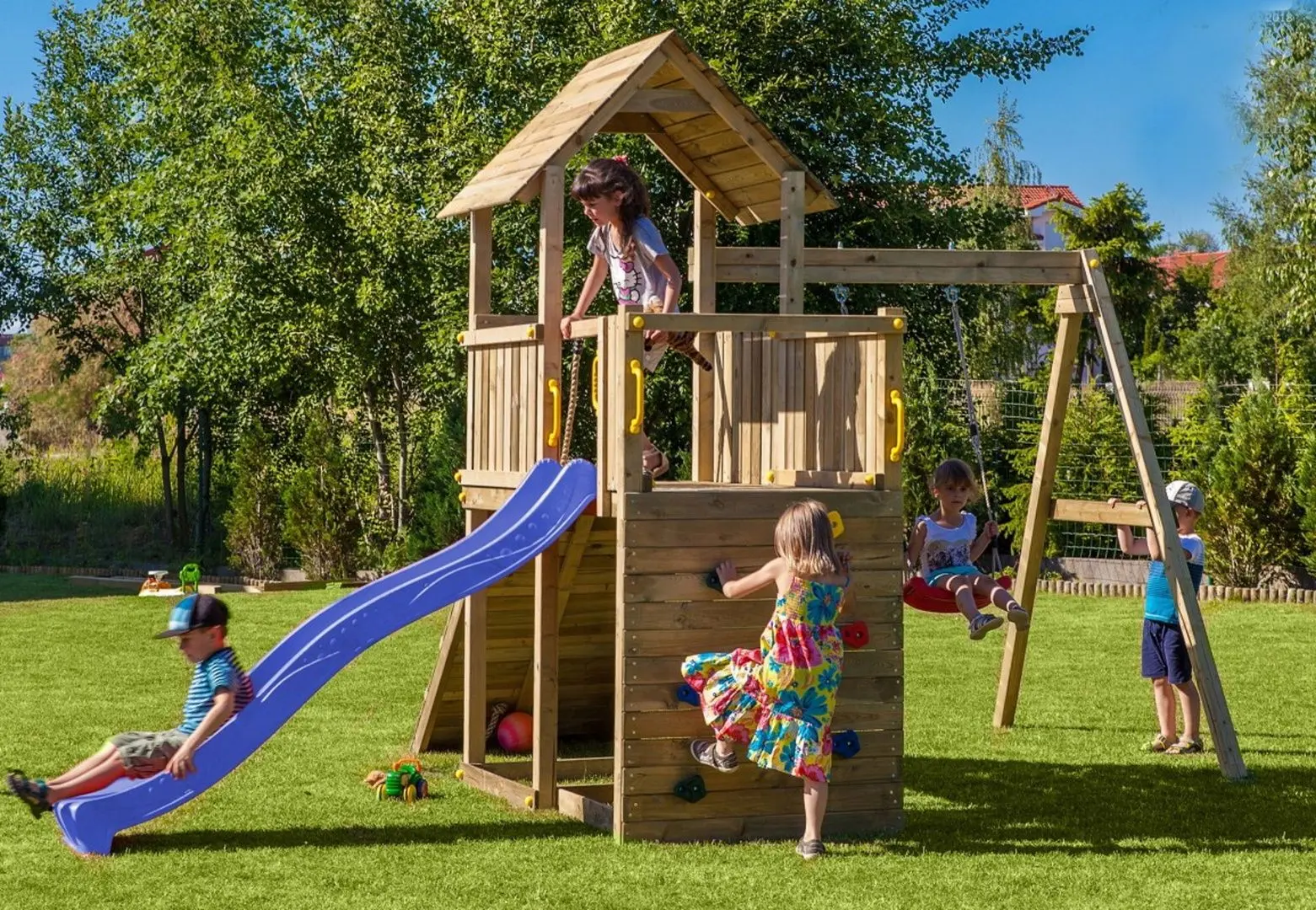 Complex pentru joaca Fungoo Carol 3 (Wood KDI)