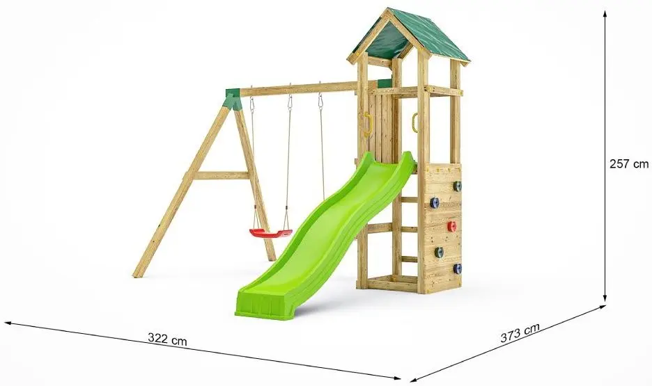 Complex de joaca Fungoo Charly KDI (Wood)