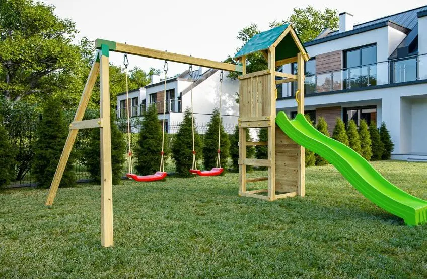 Complex de joaca Fungoo Charly KDI (Wood)