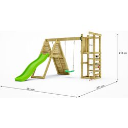 Complex de joaca Fungoo Climber KDI (Wood) Thumb
