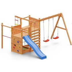 Complex pentru joaca Fungoo Climbing Star 3 (Wood Teak) Thumb