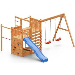 Complex de joaca Fungoo Climbing Star 4 KDI (Wood)